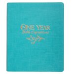NLT Teal Faux Leather Flexcover One Year Bible Expressions - Image 22