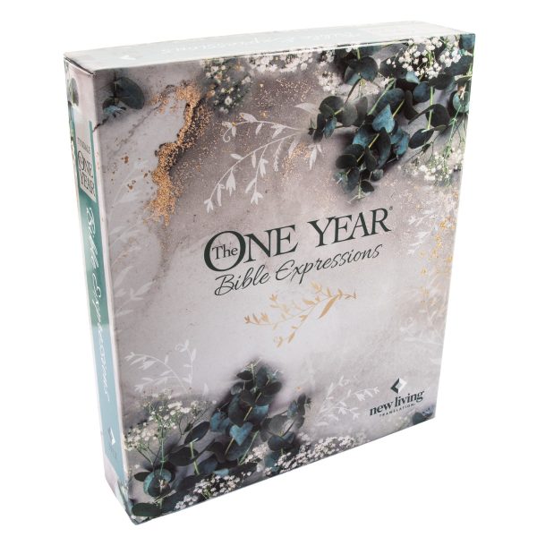 NLT Teal Faux Leather Flexcover One Year Bible Expressions - Image 24