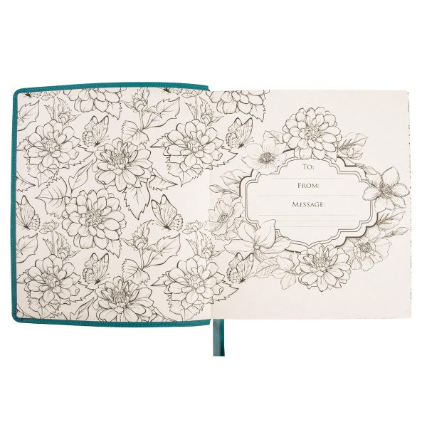NLT Teal Faux Leather Flexcover One Year Bible Expressions - Image 26