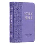 KJV Purple Faux Leather Mini Pocket Bible - Image 24