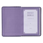 KJV Purple Faux Leather Mini Pocket Bible - Image 27