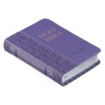 KJV Purple Faux Leather Mini Pocket Bible - Image 28