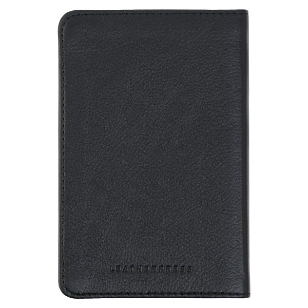 Leatherpress Tuxedo Black Genuine African Leather Pocket Journal - Image 20