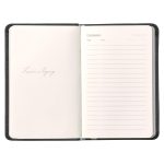 Leatherpress Tuxedo Black Genuine African Leather Pocket Journal - Image 22