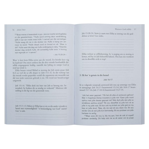 Wanneer God Stilbly: 'n 7-week-Bybelstudie oor Job (Sagteband) - Image 24