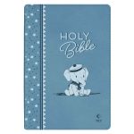 NLT Blue Elephant Flexcover Faux Leather Baby Bible for Boys - Image 12