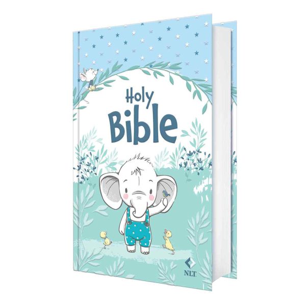 NLT Elephant Hardcover Baby Bible for Boys - Image 14