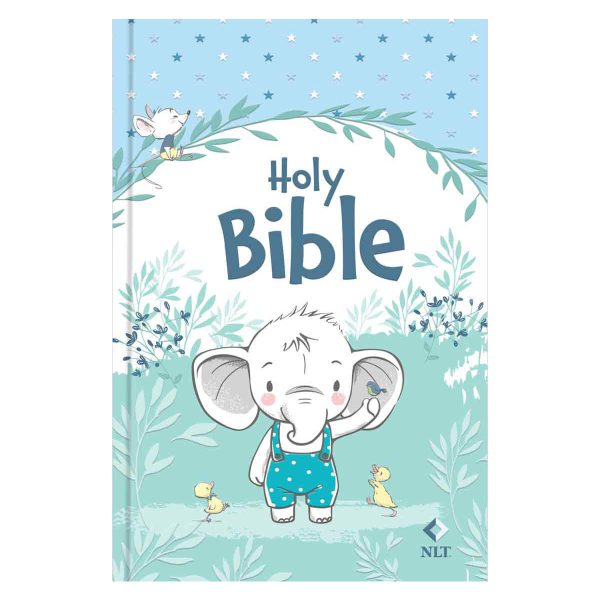 NLT Elephant Hardcover Baby Bible for Boys - Image 13