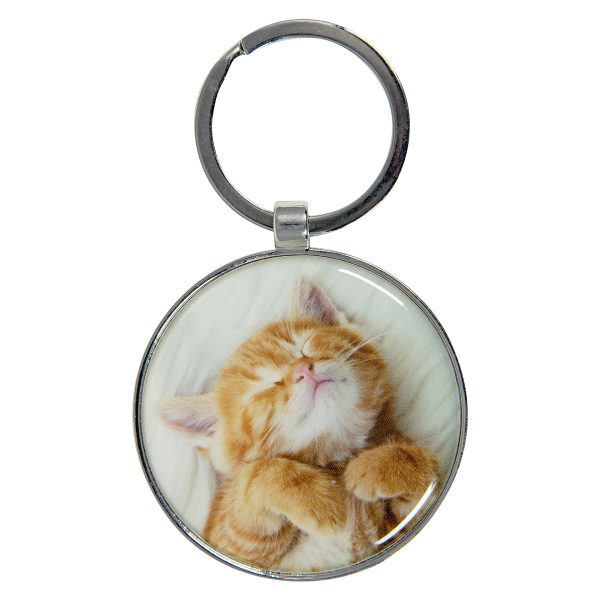 Be Still and Know that I am God Epoxy Metal Key Ring - Psalms 46:10 - Image 7