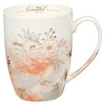 Brave Beautiful Blessed Floral Ceramic Mug - Image 10