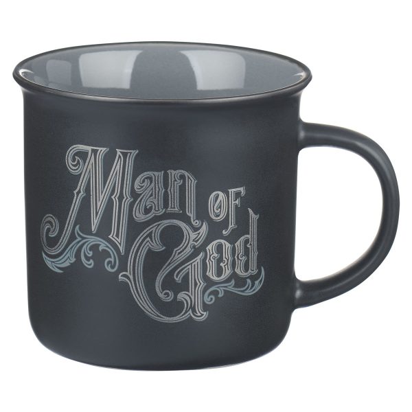 Man Of God Black And Grey Ceramic Mug - 1 Timothy 6:11 - Image 11