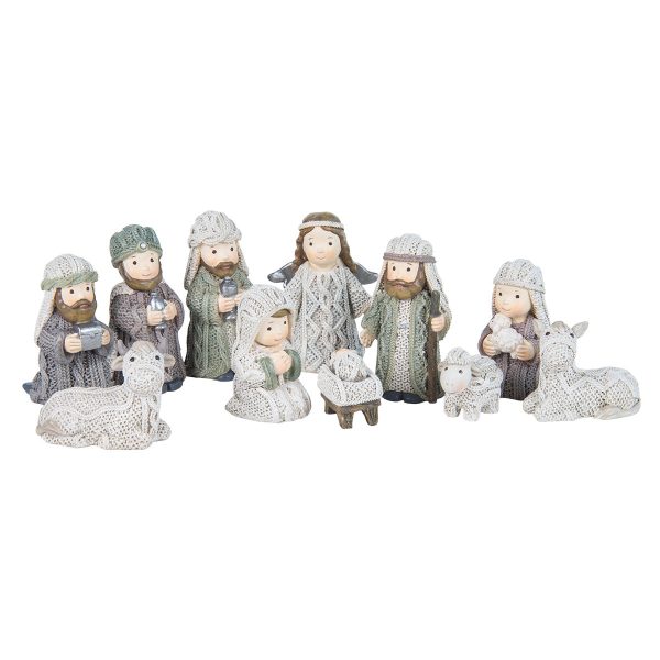 Christmas Nativity White Set Of 11 - Image 19
