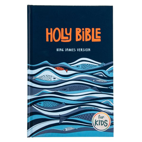 KJV Blue Ocean Hardcover Kids Bible Large Print - Image 19