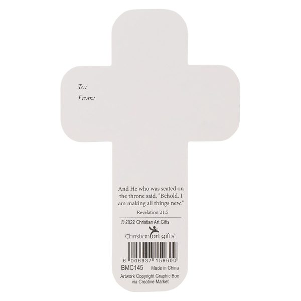 He Is Risen Flower Cross Bookmark Set Of 6 - Matthew 28:6 - Image 8