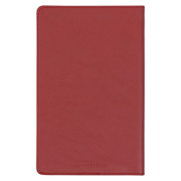 Leatherpress Britannica Red Large Genuine African Leather Journal - Image 17