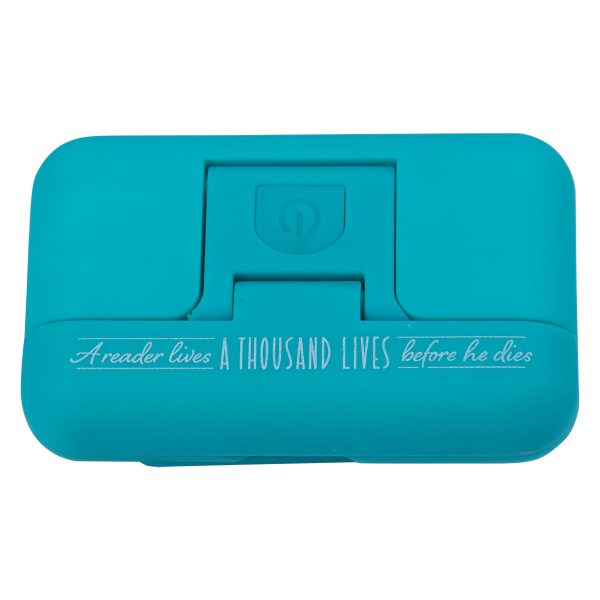 A Reader Lives A Thousand Lives Before He Dies Glow In The Dark Book Light - Image 13