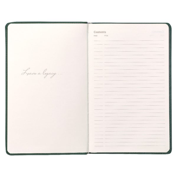 Leatherpress Racing Green Large Genuine African Leather Journal - Image 19