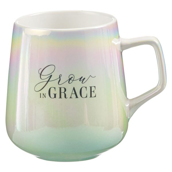 Grow In Grace Pearl Ombre Ceramic Mug - Image 10