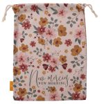 New Mercies New Morning Large Cotton Drawstring Bag - Image 7