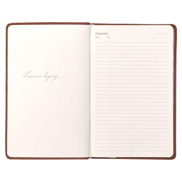 Leatherpress Chesterfield Tan Large Genuine African Leather Journal - Image 19