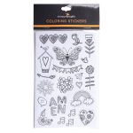 Coloring Stickers For Bible Journaling Set Of 6 Sticker Sheets - Image 10