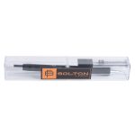 Bolton Flat Clicker Black Clutch Pencil With Lead Refill In Acrylic Gift Box - Image 4