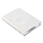 KJV White Faux Leather Thinline Large Print Bible With Thumb Indexing - Image 19