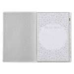 KJV White Faux Leather Thinline Large Print Bible With Thumb Indexing - Image 21