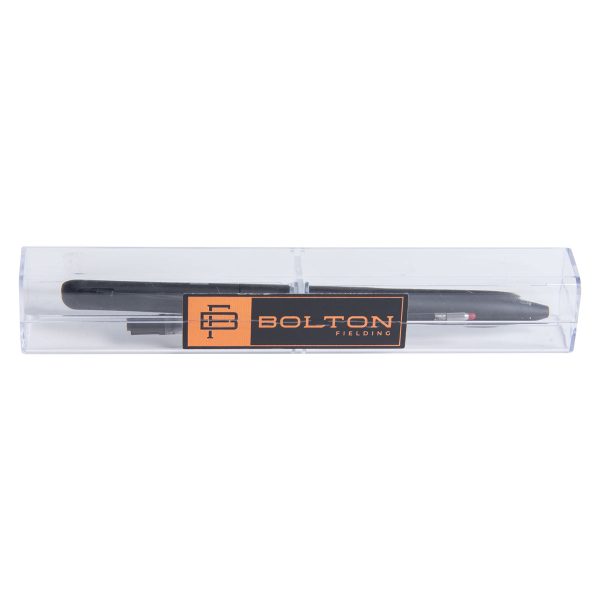 Bolton Twist-Action Black Pen With Pen Refill In Acrylic Gift Box - Image 3