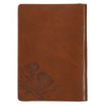 Amazing Grace Floral Faux Leather Journal With Zipped Closure - 2 Cor 12:9 - Image 14