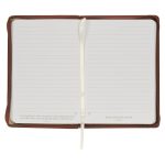 Amazing Grace Floral Faux Leather Journal With Zipped Closure - 2 Cor 12:9 - Image 16