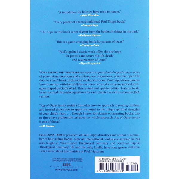 Age Of Opportunity: A Biblical Guide To Parenting Teens (Paperback) - Image 8
