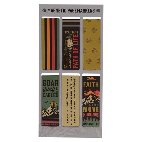 Faith Moves Mountains Magnetic Bookmarks Set Of 6 - Image 9
