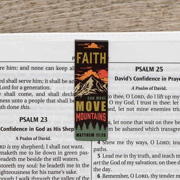 Faith Moves Mountains Magnetic Bookmarks Set Of 6 - Image 11