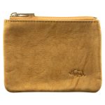 Genuine African Leather Tan Small Coin Purse - Image 12