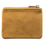 Genuine African Leather Tan Small Coin Purse - Image 13