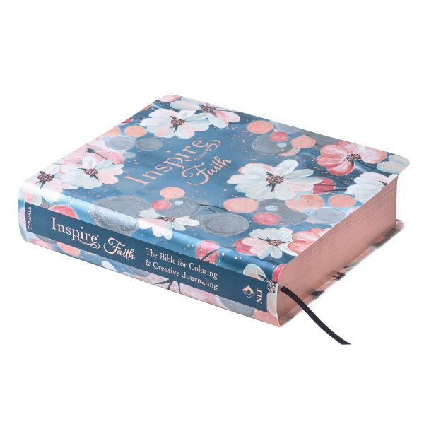 NLT Watercolor Garden Faux Leather Flexcover Inspire Faith Filament Bible - Image 23