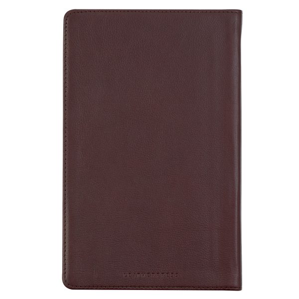 Leatherpress Cacao Brown Large Genuine African Leather Journal - Image 20
