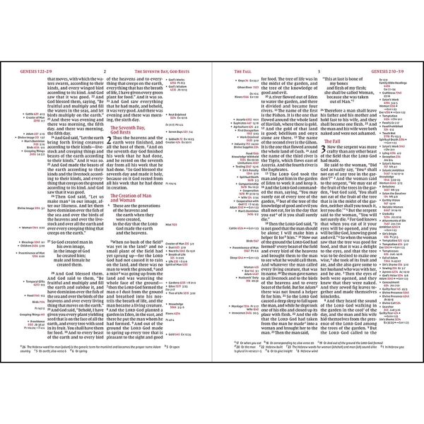 NIV Thompson Chain-Reference Bible, Red Letter (Comfort Print)(Hardcover) - Image 11