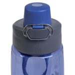Play Hard, Pray Harder - Never Stop Praying Purple Plastic Water Bottle - Image 15