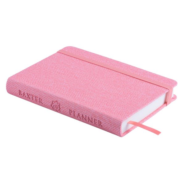 Baxter Undated Planner Pocket Edition Pink (Durable Synthetic Fibre Flexcover) - Image 25