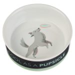 Cool As A Pupsicle Grey Small Ceramic Pet Bowl - Image 10