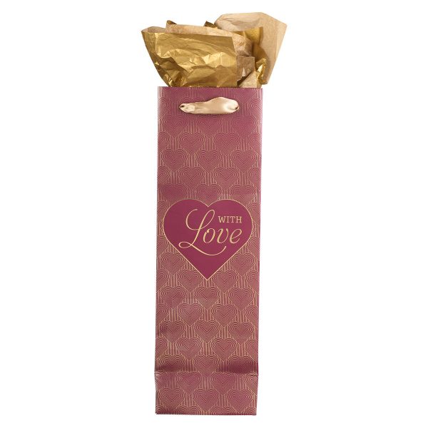 With Love Bottle Gift Bag - Image 11