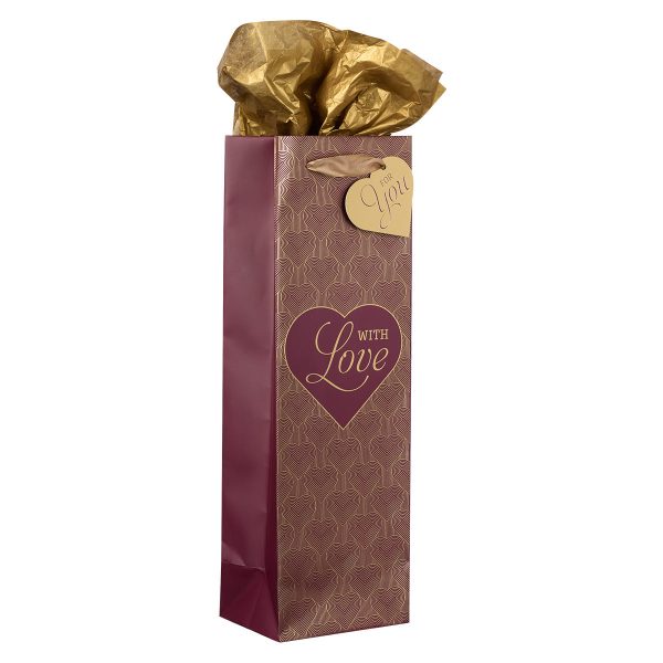 With Love Bottle Gift Bag - Image 12