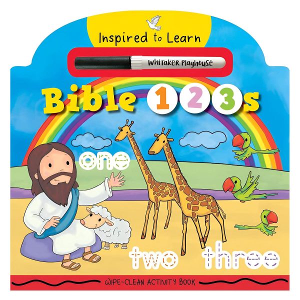 Bible 123's: Wipe-Clean Activity Book (Inspired To Learn)(Board Book) - Image 1