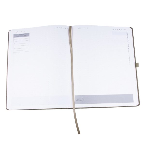 Baxter Undated Planner A4 Sand Color (Durable Synthetic Fibre Flexcover) - Image 26