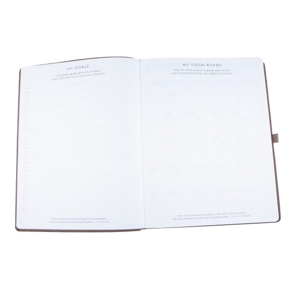 Baxter Undated Planner A4 Sand Color (Durable Synthetic Fibre Flexcover) - Image 28
