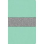 CSB Thinline Reference Bible Mint / Gray (Imitation Leather) - Image 3