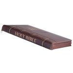ESV Dark Brown Faux Leather Standard Bible Thumb Indexed With Zip - Image 16