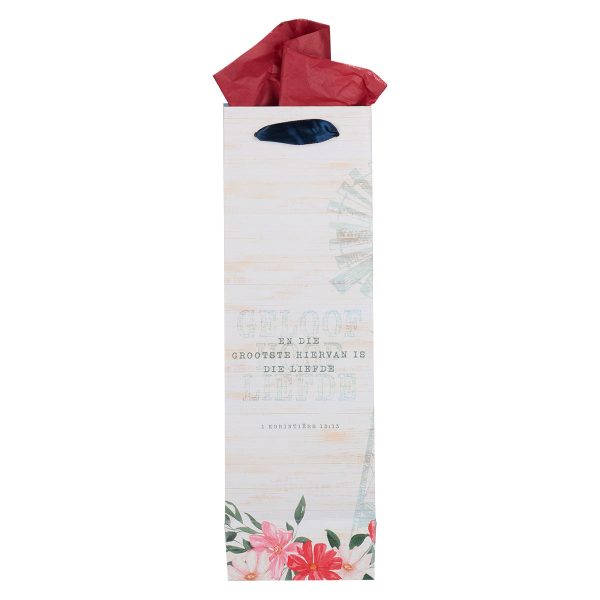 Liefde Oorwin Alles Bottle Gift Bag - Image 6